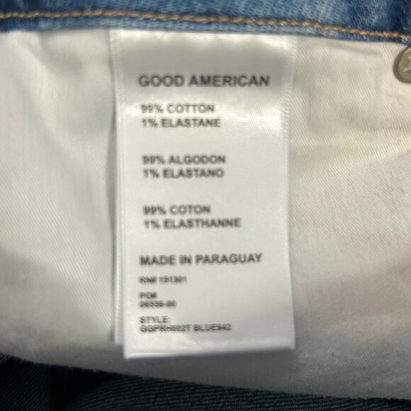 Good American Good Girlfriend Jeans Size 4/27 | Mid-Rise Medium Wash Denim - Picture 9 of 11